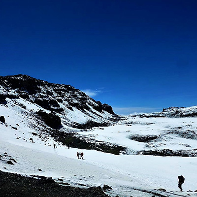 Crater Camp Route