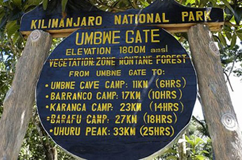 Umbwe Route